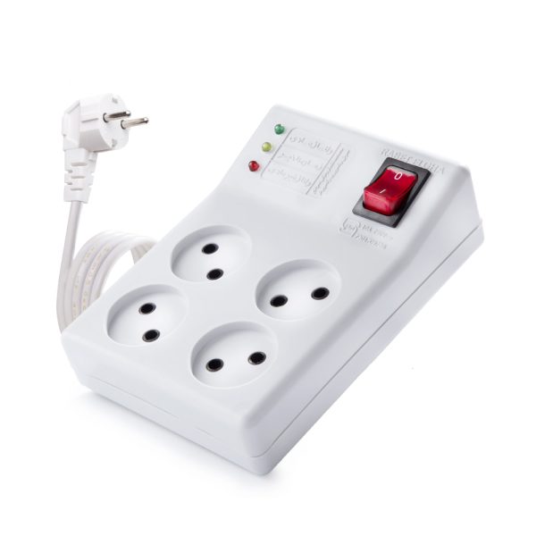 پریز محافظ چهار راهی رابط القاء مناسب لوازم صوتی و تصویری